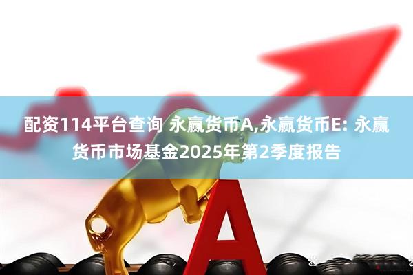 配资114平台查询 永赢货币A,永赢货币E: 永赢货币市场基金2025年第2季度报告