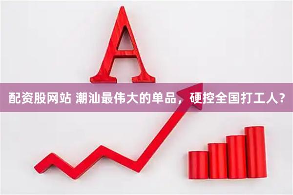 配资股网站 潮汕最伟大的单品，硬控全国打工人？