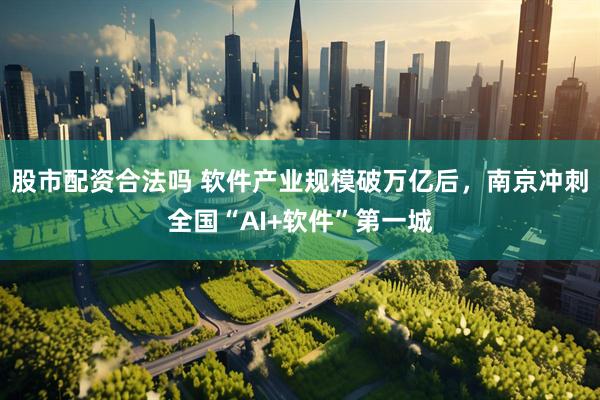 股市配资合法吗 软件产业规模破万亿后，南京冲刺全国“AI+软件”第一城